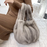 Load image into Gallery viewer, Full Pelt Mink Tote

