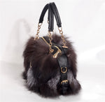 Load image into Gallery viewer, NEW Black Fox Luxury Messenger Bag
